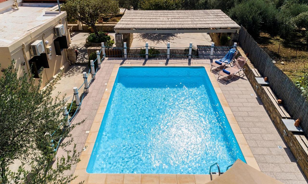 Cretan Kera Villa Heated Pool מראה חיצוני תמונה