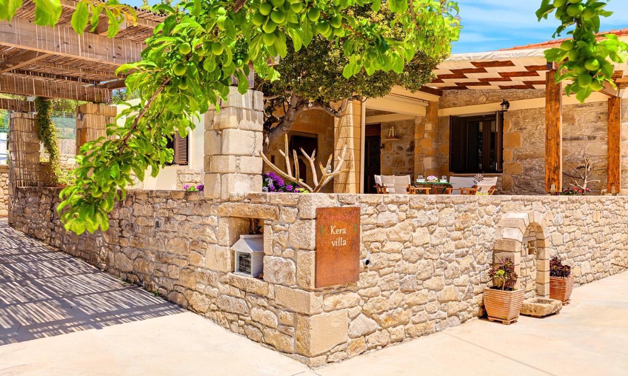 Cretan Kera Villa Heated Pool מראה חיצוני תמונה