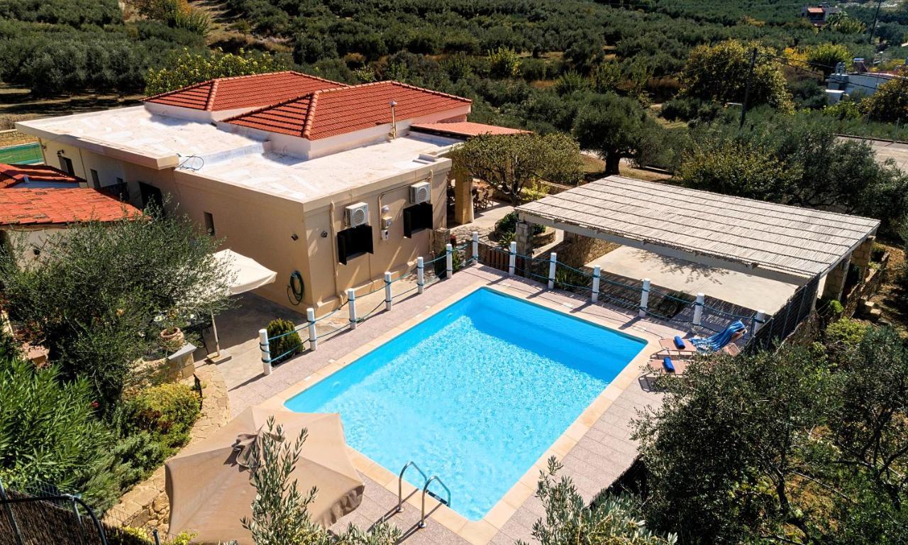 Cretan Kera Villa Heated Pool מראה חיצוני תמונה