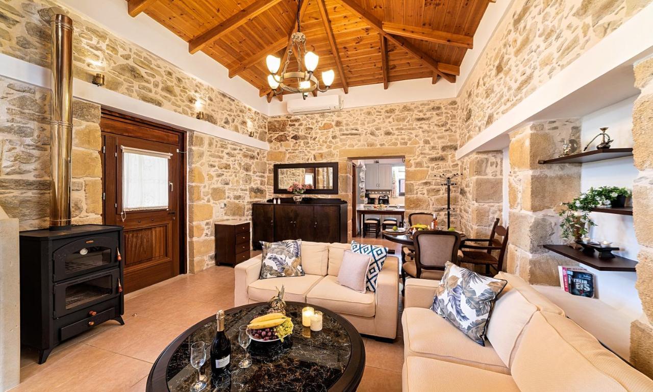 Cretan Kera Villa Heated Pool מראה חיצוני תמונה