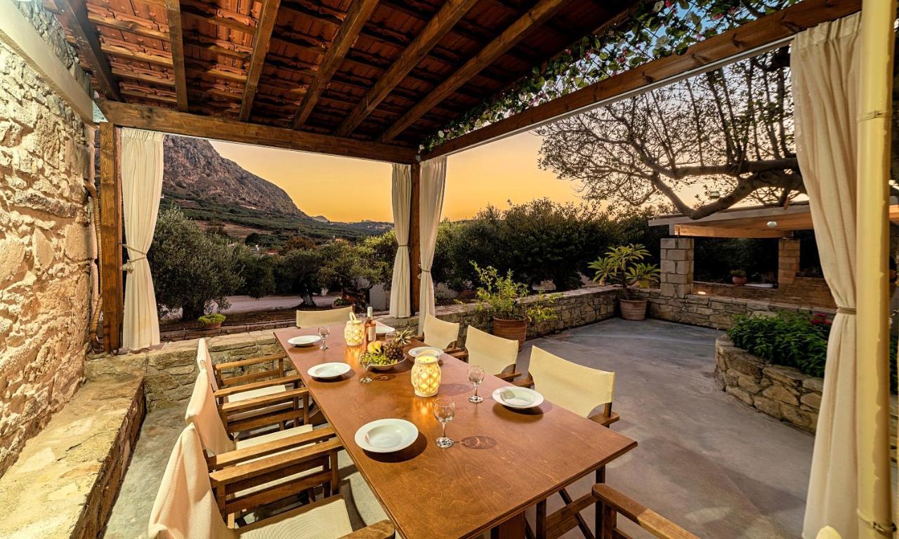 Cretan Kera Villa Heated Pool מראה חיצוני תמונה