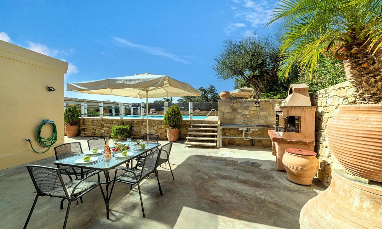 Cretan Kera Villa Heated Pool מראה חיצוני תמונה
